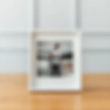 Modern Artistic Trends in Frame Design Innovative design of a 4x6 collage frame, illustrating modern artistic trends.