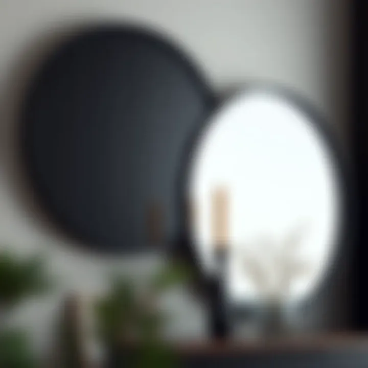 Magnificent Exploring the Aesthetic Appeal of Round Black Wooden Mirrors