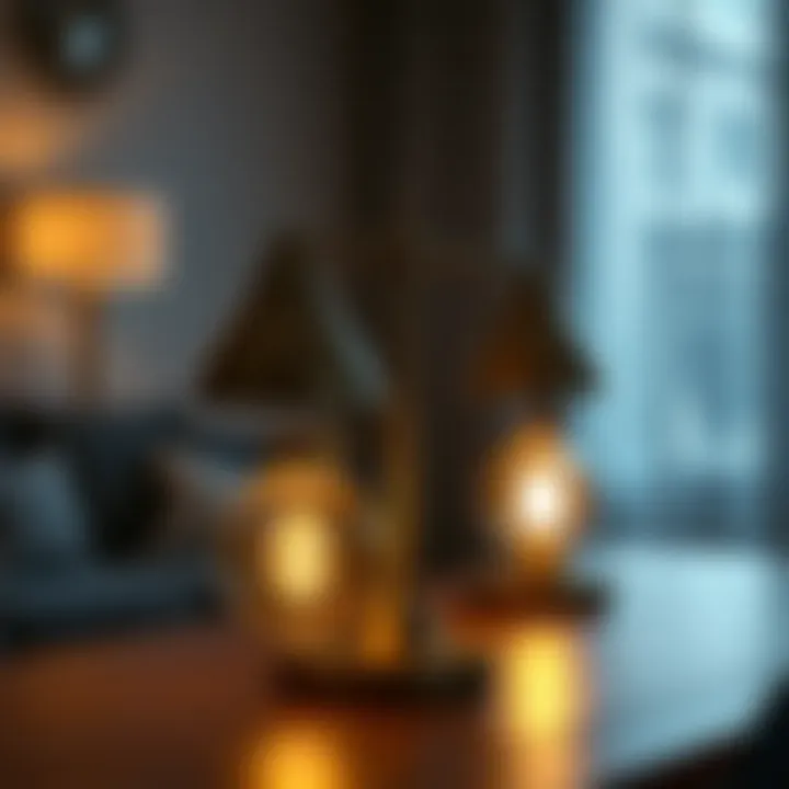 Magnificent Exploring the Duality of Light: The Night Lamp Set of Two
