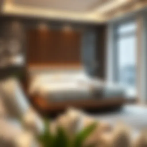 Elegant adult high bed showcasing modern design