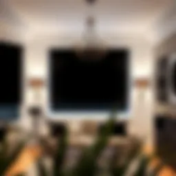 Elegant blackout roller blinds enhancing interior aesthetics