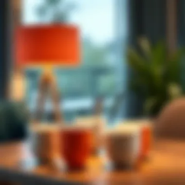 Eco-Friendly Aesthetics with Reusable Ball Cups Stylish arrangement of reusable ball cups with eco-friendly elements