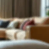 Luxurious fabric choices for sofa upholstery