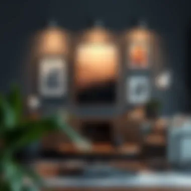 Creative display ideas for 17x11 posters
