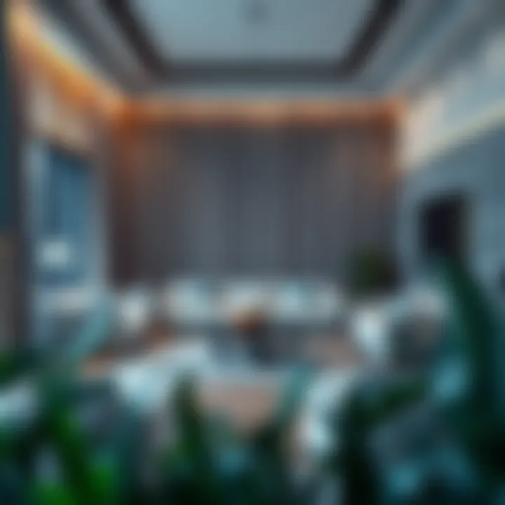 Contemporary Living Room Design A modern living room featuring 72-inch long curtains enhancing the decor