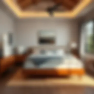 Cozy bedroom featuring affordable bedset options