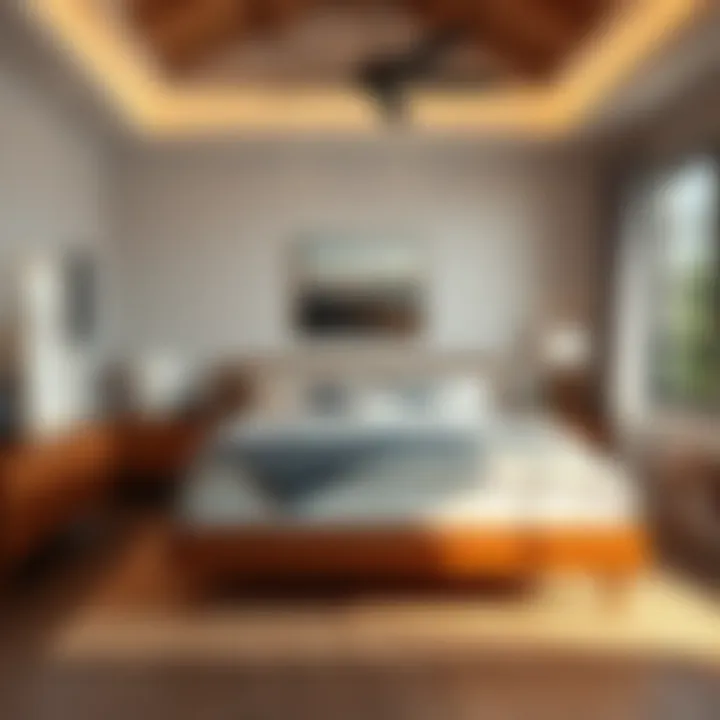 Cozy bedroom featuring affordable bedset options