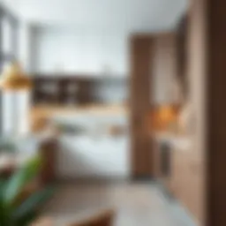 Stylish yet affordable cabinets in a modern kitchen