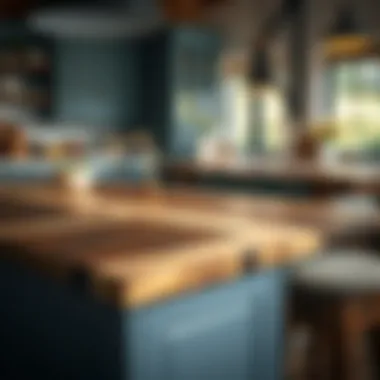 Variety of butcher block styles and finishes