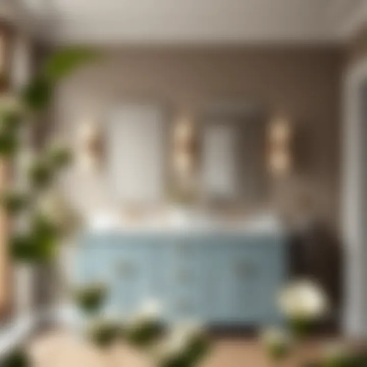 Design Trends for Double Vanity Cabinets Variety of design trends for double vanity cabinets