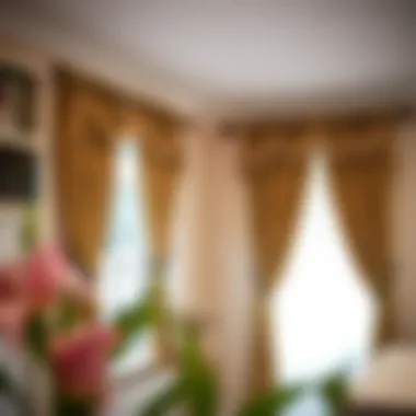 Two-Piece Kitchen Curtains Installation Guide Installation process of two-piece kitchen curtains
