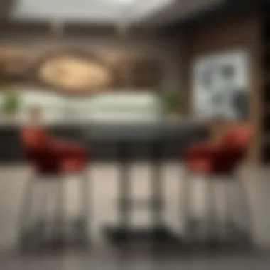Notable Exploring Small Square Counter Height Tables: Design, Function, and Versatility