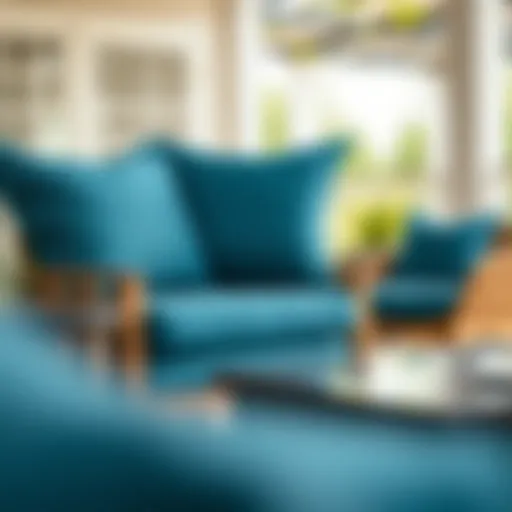 Exploring Teal Outdoor Furniture Cushions Introduction