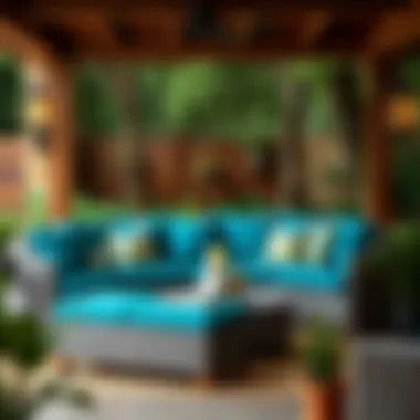 Exploring Teal Outdoor Furniture Cushions Summary