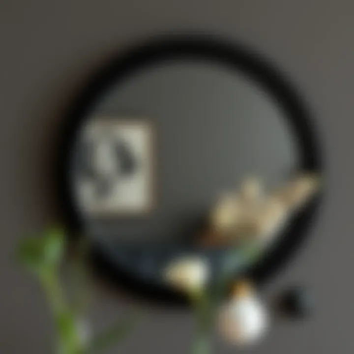 Notable Exploring the Aesthetic Appeal of Round Black Wooden Mirrors