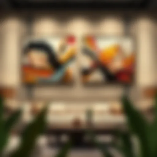 Exploring the Intricacies of Home Goods Abstract Wall Art Introduction