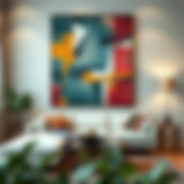 Exploring the Intricacies of Home Goods Abstract Wall Art Summary