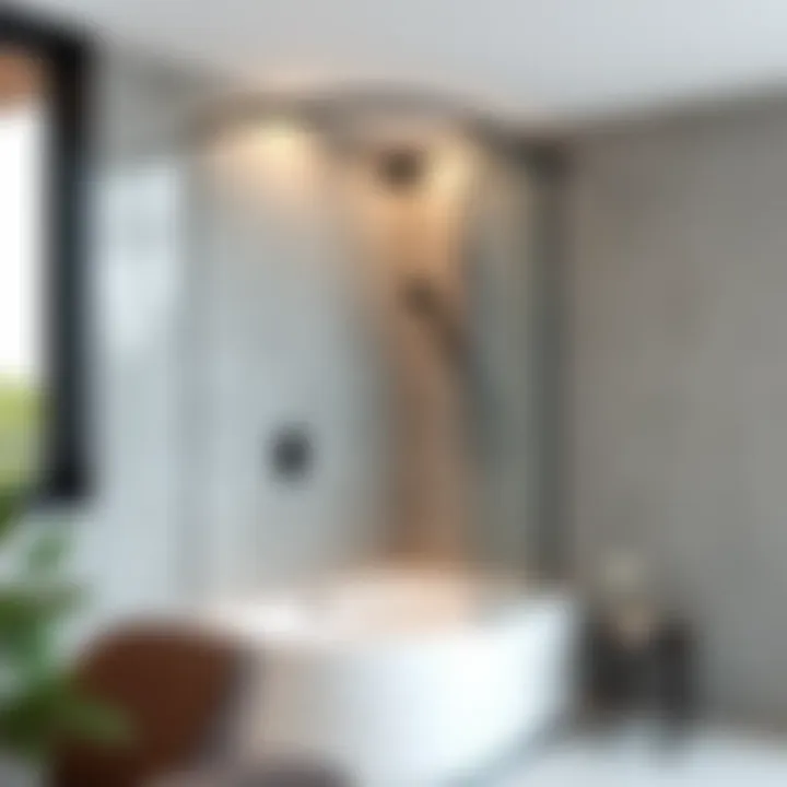 Corner shower shelf installation process