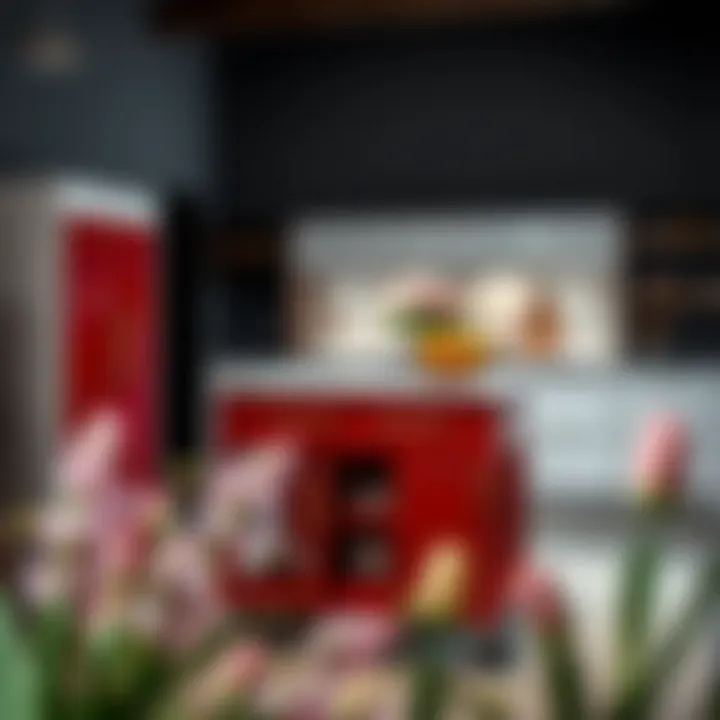 Exploring the Practical and Aesthetic Appeal of Red Kitchen Island Carts Summary
