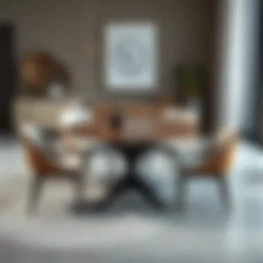 Exploring the Round Butterfly Dining Table: Design, Functionality, and Aesthetic Appeal Summary