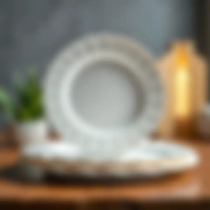 Innovative design showcasing customizable paper plate stands
