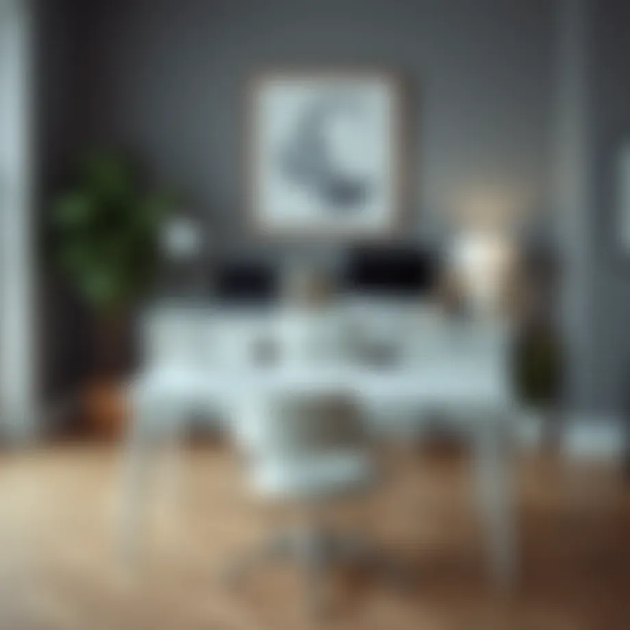 Exploring the Versatility of a 47-Inch Wide White Desk Introduction