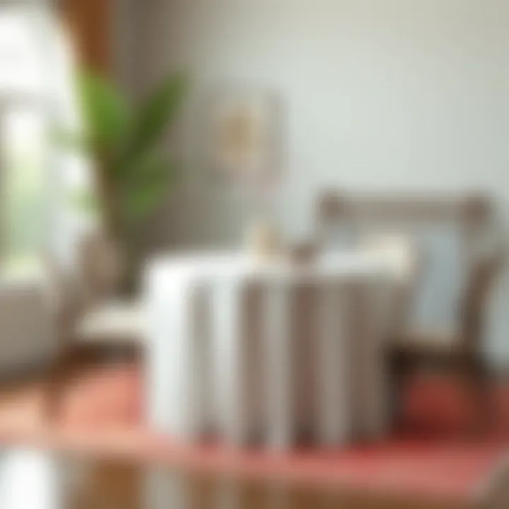Exploring the Versatility of Oval Vinyl Table Cloths Summary