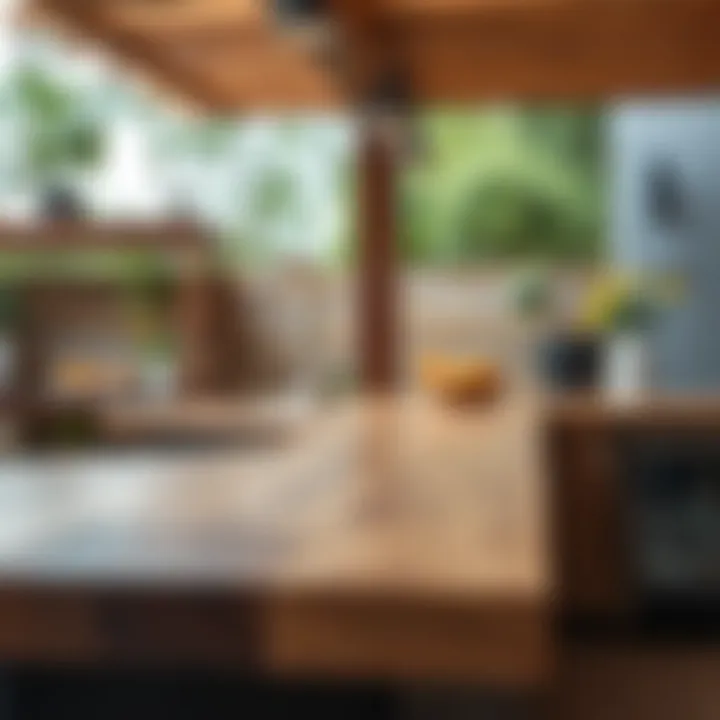Exploring the Versatility of Wood Outdoor Countertops Summary