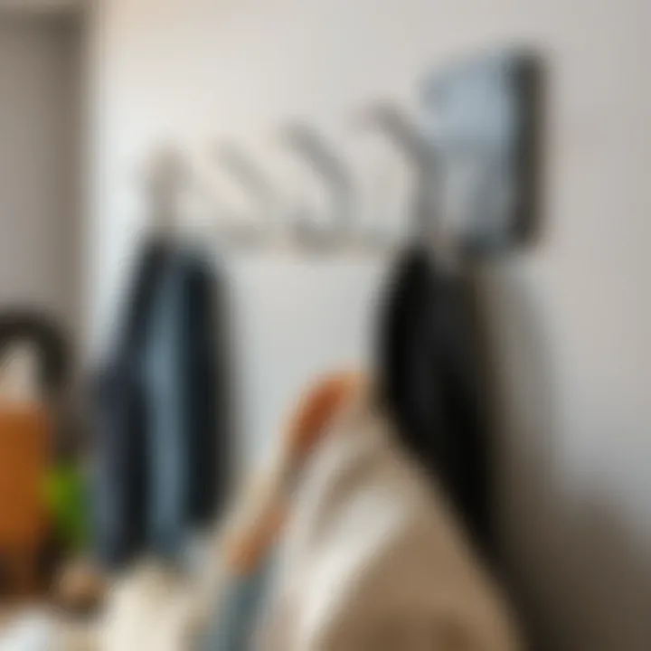 Maintenance tips for wall hanging coat hangers