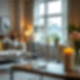 Elegant display of a three-gallon jar in a modern living space