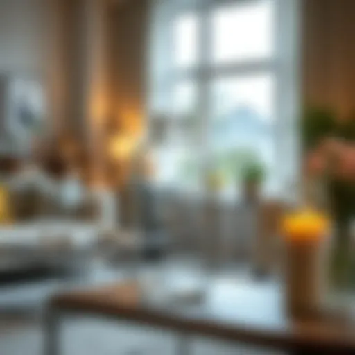 Elegant display of a three-gallon jar in a modern living space