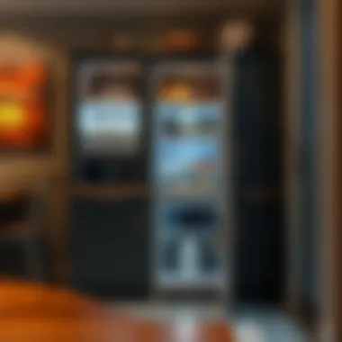 Versatility in Leisure Areas Versatile micro fridge cabinet used in a recreational space