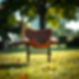 Compact design of a mini portable chair suitable for outdoor activities