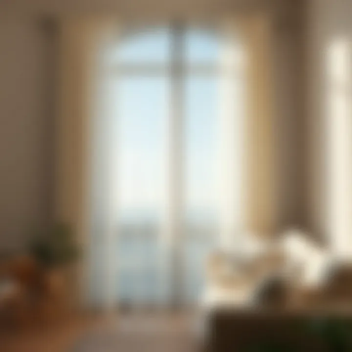 Enhancing Light with Sheer Curtains Sheer curtains enhancing natural light in a bright room