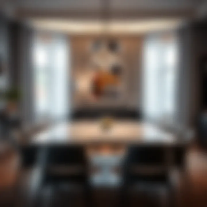 Notable The Dynamic Balance of Light Tables and Dark Chairs in Interior Design