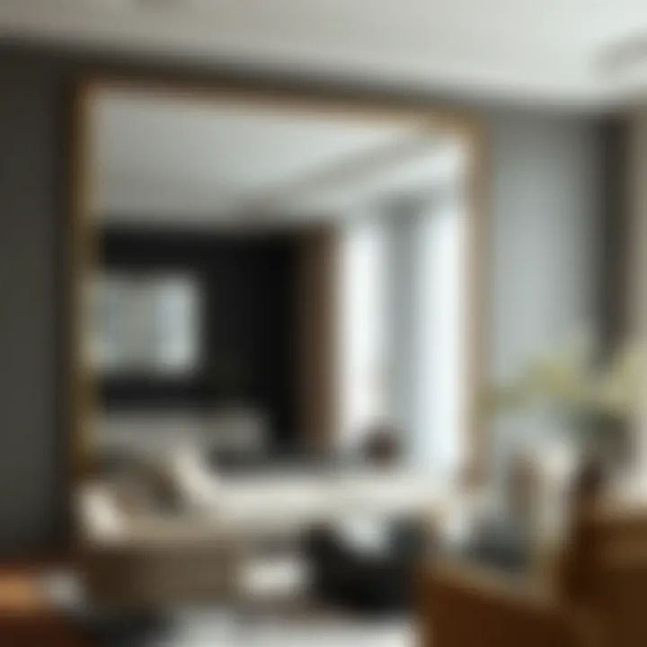 Notable The Impact of Big Large Mirrors in Interior Design