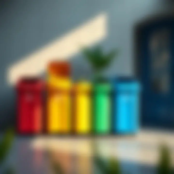 Notable The Role of Colorful Recycling Bins in Sustainable Furniture Design