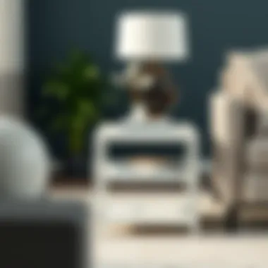 The Versatility of a White Sofa End Table: Style Meets Functionality Summary The Versatility of a White Sofa End Table: Style Meets Functionality Summary