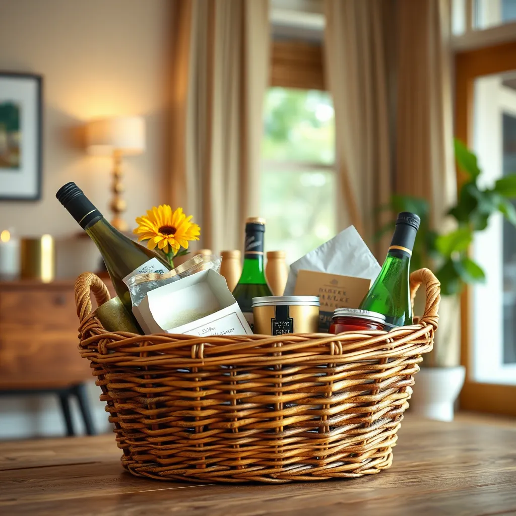 Creative Housewarming Gift Basket Ideas