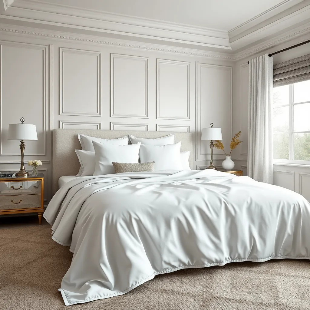 The Impact of White and Grey Bedspreads on Decor