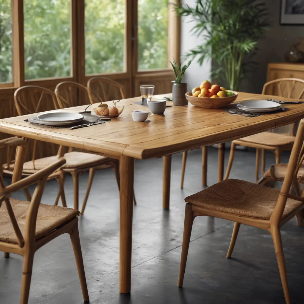 Bamboo Tops: Versatile and Sustainable in Furniture Design