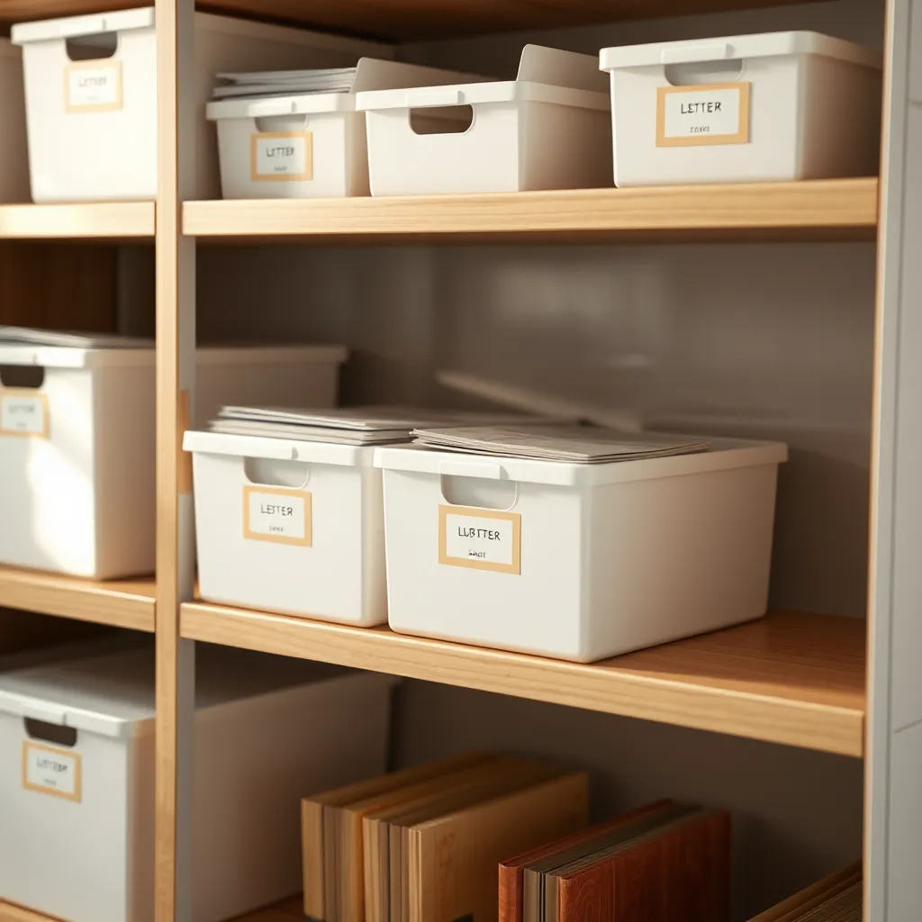 Exploring the Versatility of Letter Size Plastic Storage Boxes
