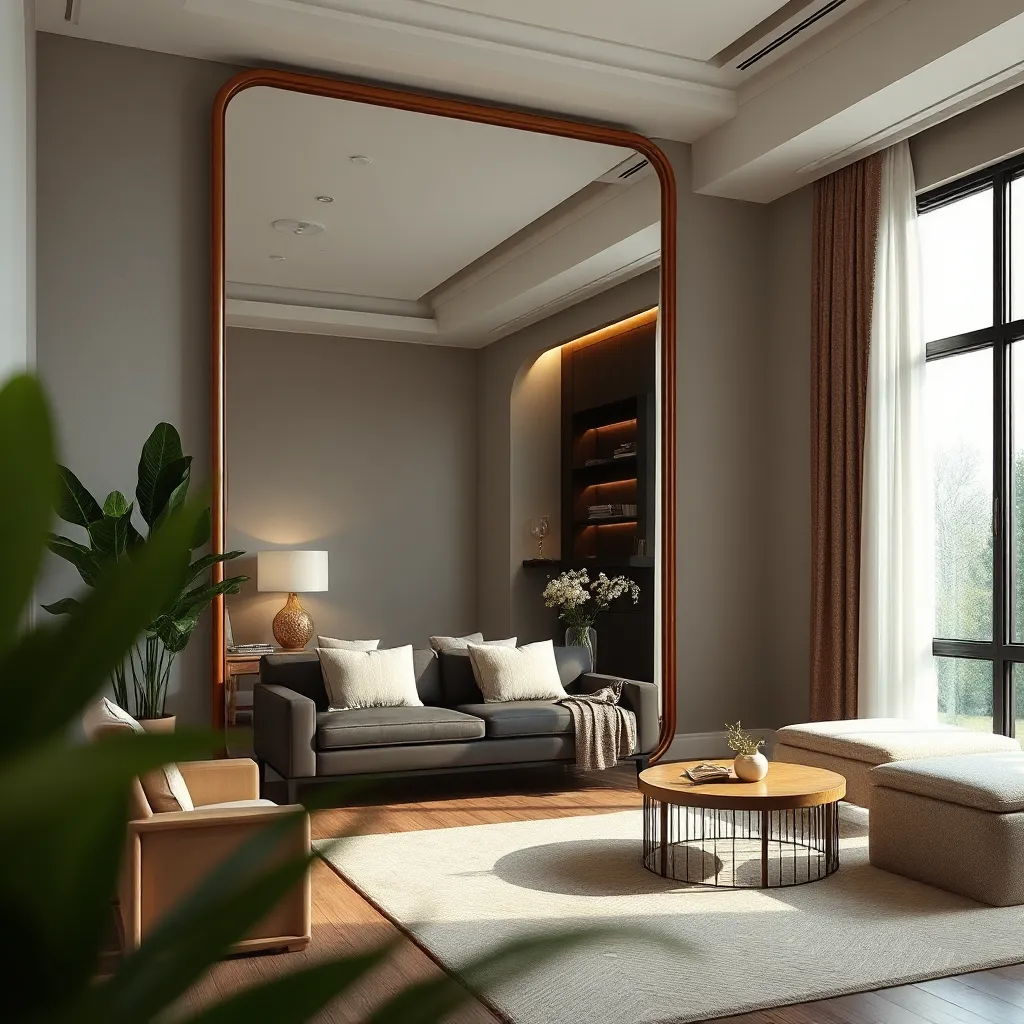 Exploring the Role of Large Mirrors in Interior Design
